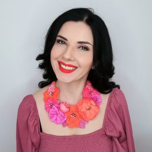 Colier Floral Statement - #013 - Spring Colors 2021