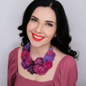 Colier Floral Statement - #017 - Spring Colors 2021