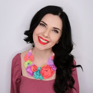 Colier Floral Statement - #022 - Spring Colors 2021