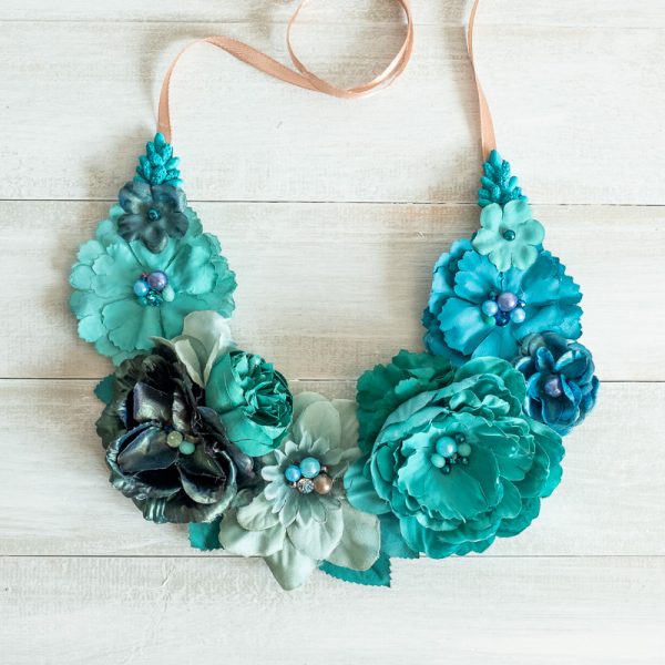 Colier Floral Statement - #023 - Spring Colors 2021