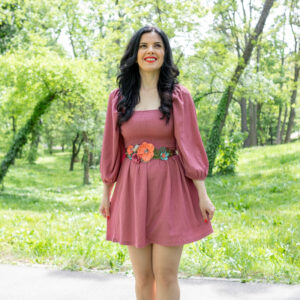 Brâu Floral – Curea centură damă – #050 - Colecție Nouă 2021