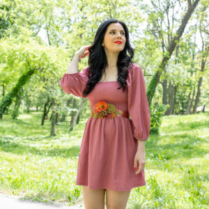 Brâu Floral – Curea centură damă – #052 - Colecție Nouă 2021