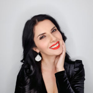 Cercei cu cristale "Little Sparks of Love" - Colecție 2022 - #019