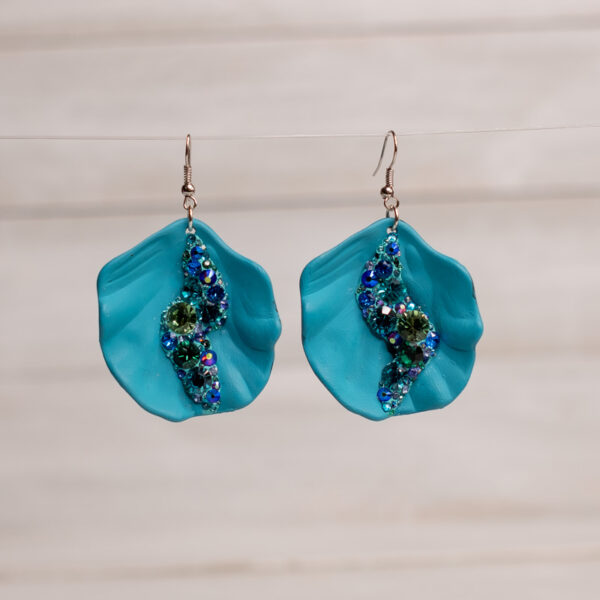 Cercei cu cristale "Rainbow Sparkles" - Colecție 2022 - #020