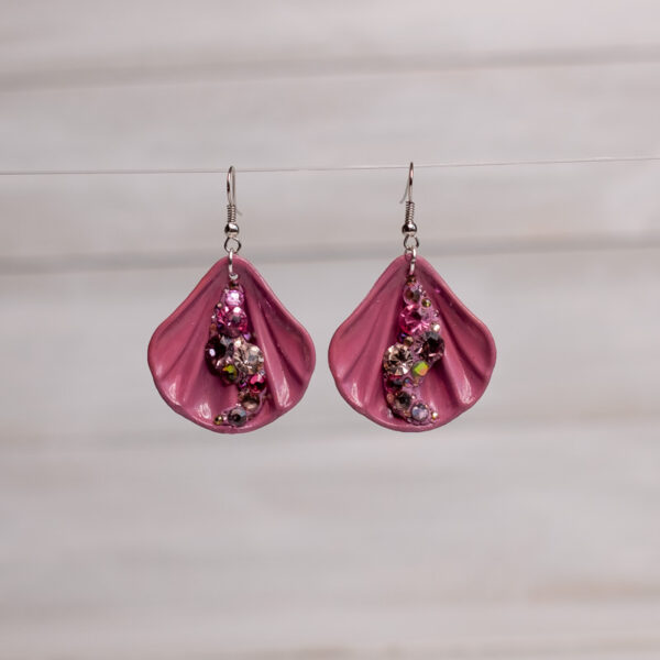 Cercei cu cristale "Little Sparks of Love" - Colecție 2022 - #006