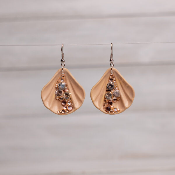 Cercei cu cristale "Little Sparks of Love" - Colecție 2022 - #005