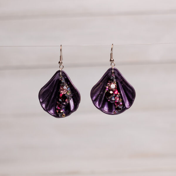 Cercei cu cristale "Little Sparks of Love" - Colecție 2022 - #008