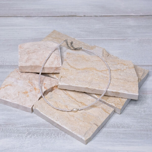 Colier cu Mărgele - Colier la baza gâtului - #004 - Colecție Nouă 2024